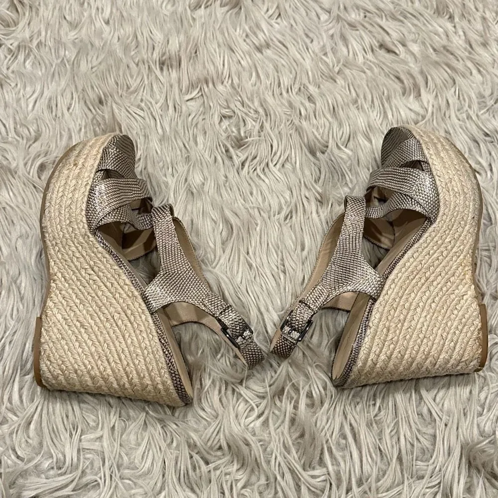 Via Spiga espadrille wedges size 10